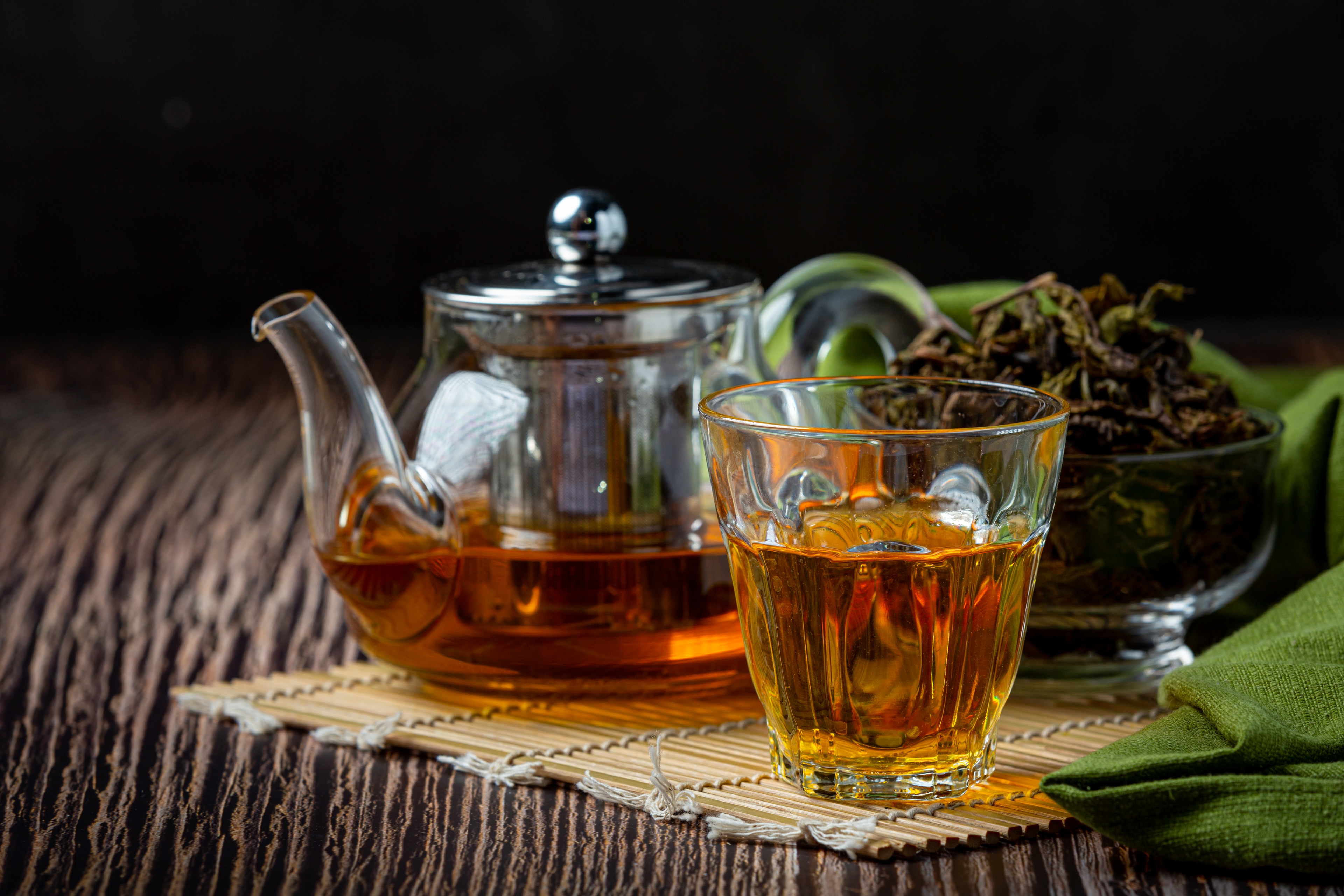 Tea tasting session